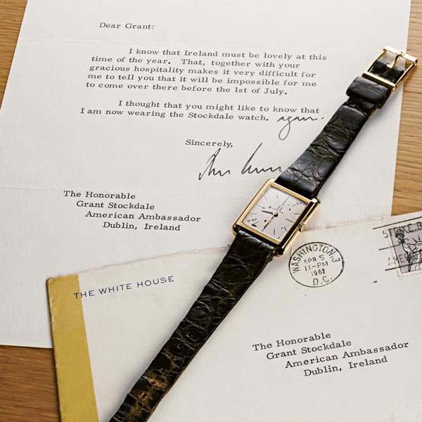 John F. Kennedy's OMEGA Slimline watch