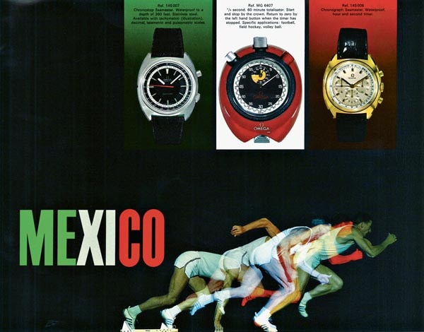 Poster for the 1968 Olympic Games in Mexico