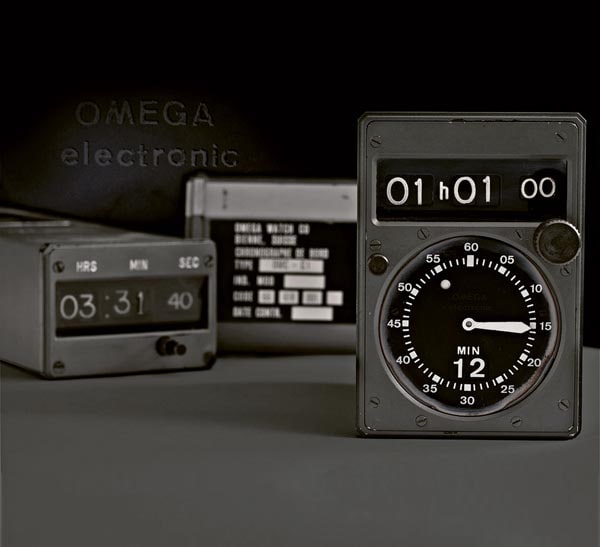 OMEGA time measuring instruments used in the Concorde