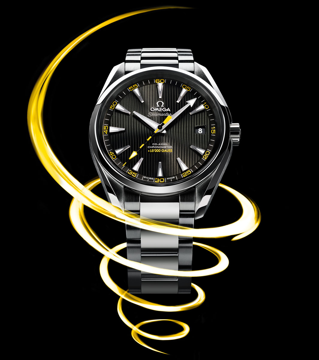 OMEGA Co-Axial 8508, a watch movement resistant to magnetic fields of more than 15,000 gauss