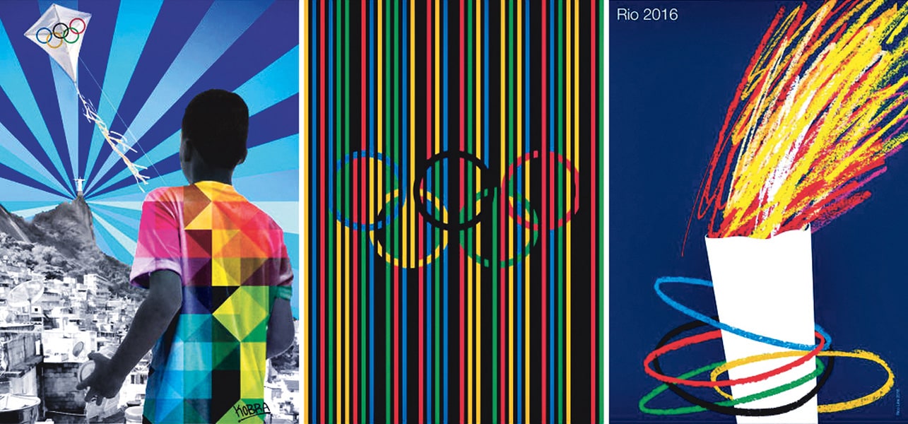 Posters of the Olympic Games Rio 2016