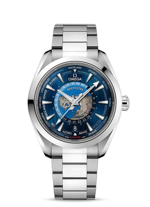 Co-Axial Master Chronometer GMT Worldtimer 43 mm - Référence  220.10.43.22.03.001