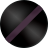 Shiny black purple