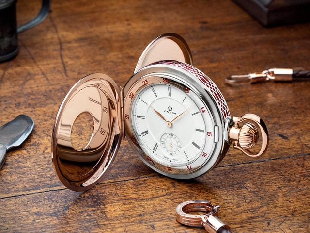Kategorie - Besondere Modelle - OMEGA 125th Anniversary Pocket Watch