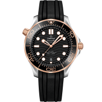 Diver 300M Seamaster Steel - Sedna™ gold Chronometer Watch  210.22.42.20.01.002