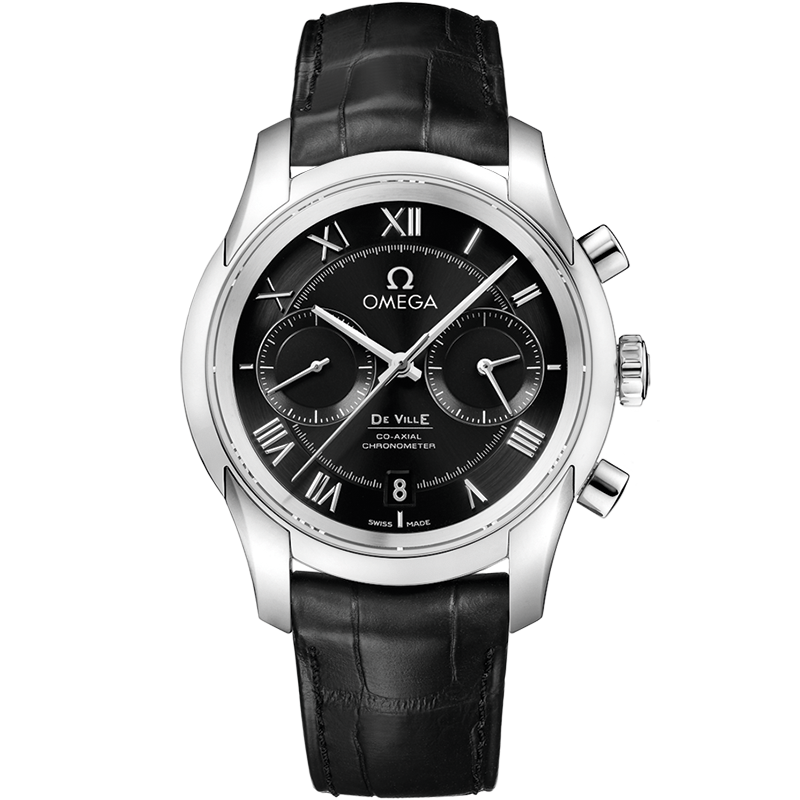 Hour Vision De Ville Steel Chronograph Watch 431.13.42.51.01.001 | OMEGA US®