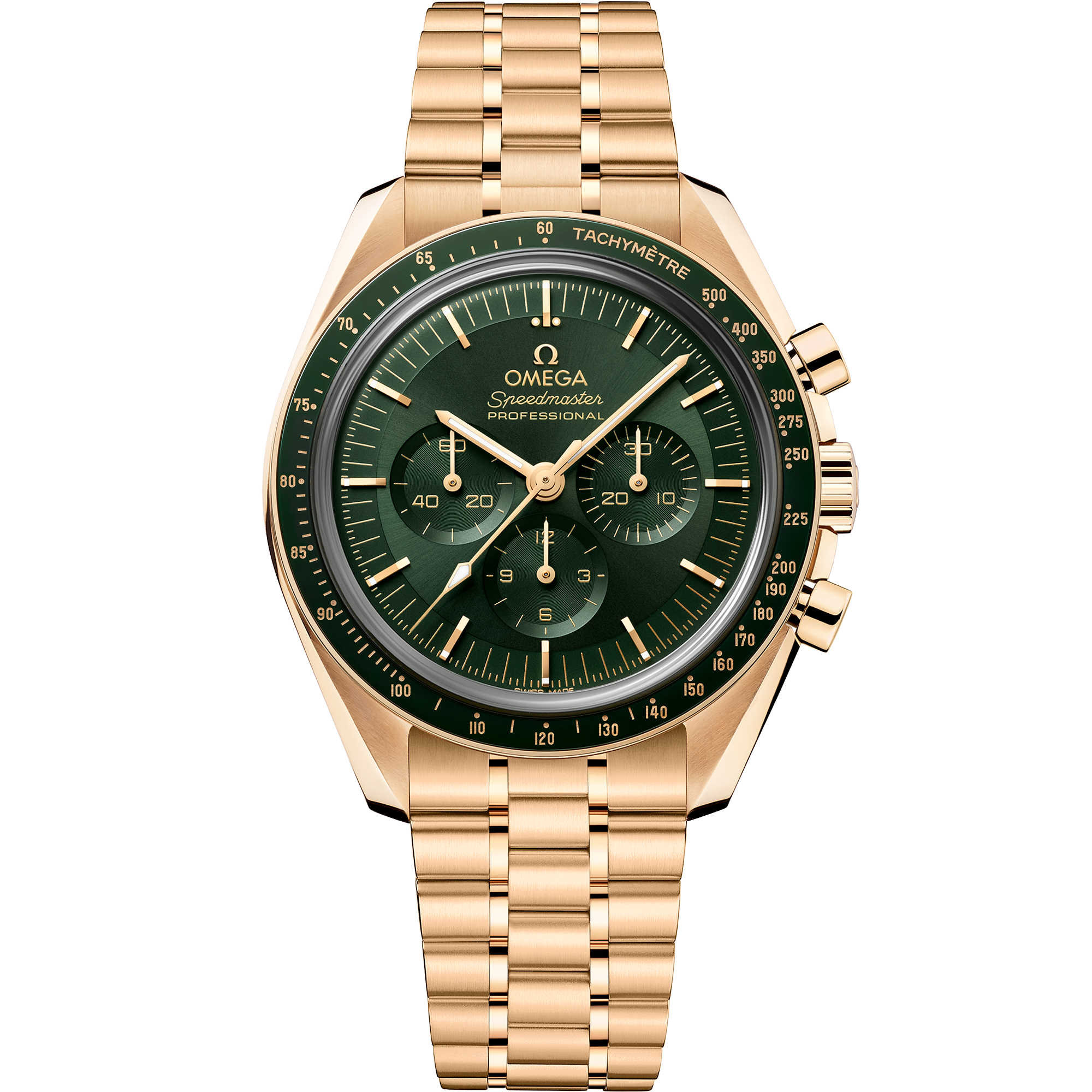 Moonwatch Professional Speedmaster Moonshine™ gold Chronograph 