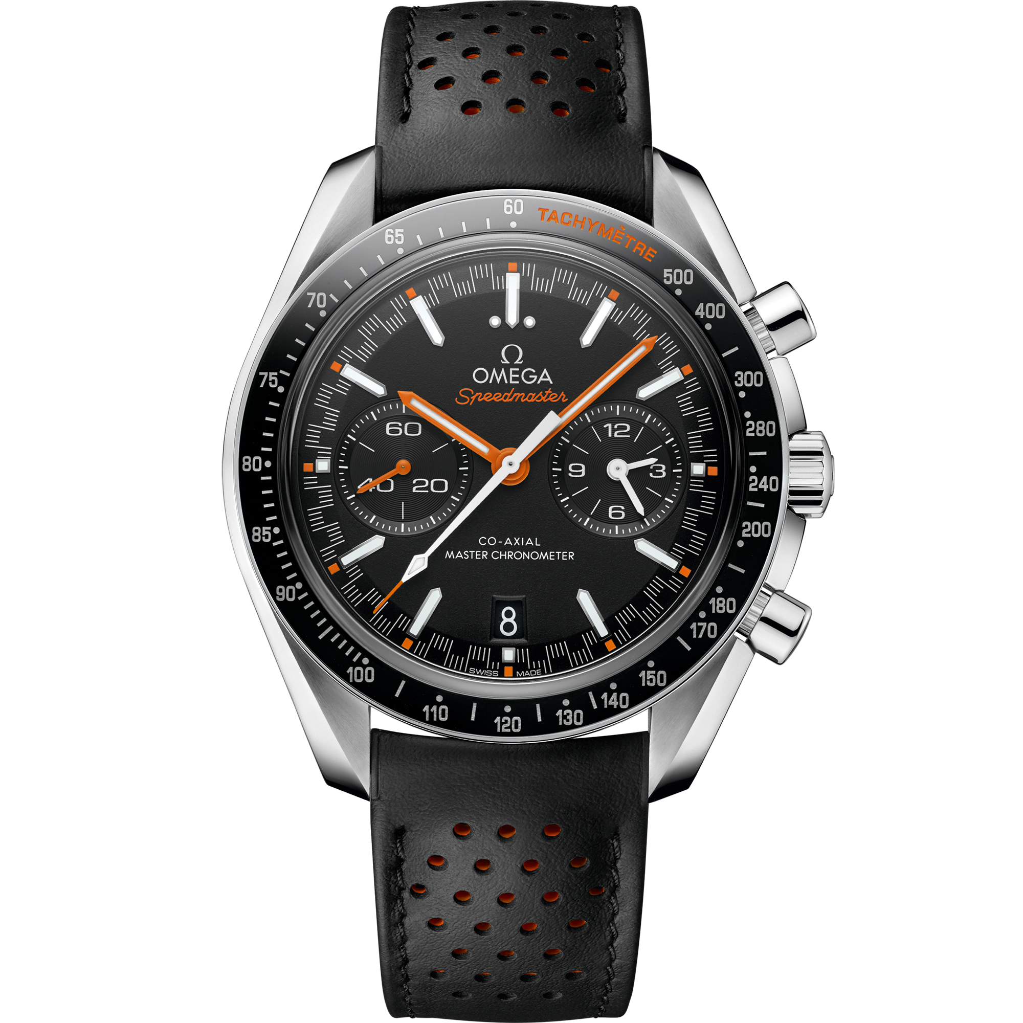 Relógio Omega Speedmaster Racing 1 Preto Xadrez 42mm Premium