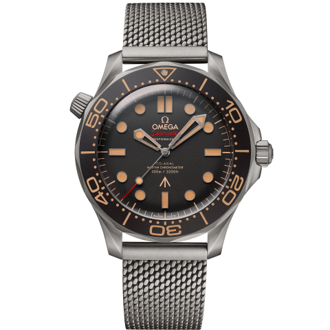 Seamaster Diver 300M 42 มม., ไทเทเนียม บน ไทเทเนียม 007 Edition - SKU 210.90.42.20.01.001