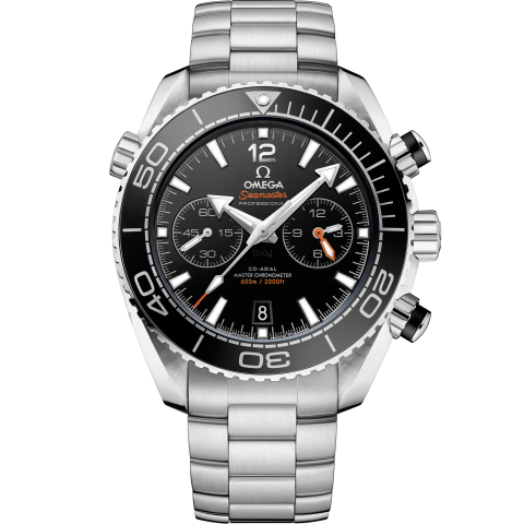 海馬 Planet Ocean 600米系列 45.5毫米, 不鏽鋼錶殼 搭配 不鏽鋼錶鏈 - SKU 215.30.46.51.01.001