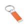 Omega Aqua Брелок для ключей, Оранжевый каучук, Нержавеющая сталь - K91STA0509105