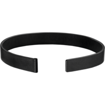 Omega Aqua Ploprof Black leather strap for bracelet - B45CUA0500130
