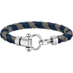 Omega Aqua Bracelet, Nylon tressé multicolore, Acier inoxydable - BA02CW0000303