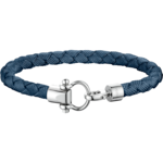 Omega Aqua Bracelet, Nylon tressé bleu, Acier inoxydable - BA05CW00003R2