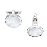 Omega Aqua 不鏽鋼與鐫刻歐米茄圖案珍珠母貝 - C93STA0504105