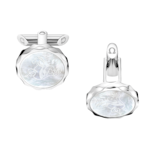 Omega Aqua 袖扣, 珍珠母貝, 不鏽鋼 - C93STA0504205
