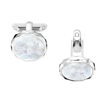 Omega Aqua 袖扣, 珍珠母貝, 不鏽鋼 - C93STA0504205