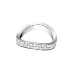 Aqua Swing Ring, 18 K Weißgold, Diamanten - R43BCA05003XX