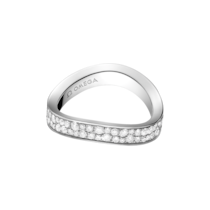 Aqua Swing 戒指, 18K白金, 鑽石 - R43BCA05003XX