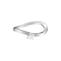 Aqua Swing Ring, 18 K Weißgold, Diamanten - R45BCA05002XX