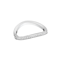 Aqua Swing Ring, Diamanten, 18 K Weißgold - R605BC02001XX