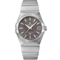 Grey dial watch on Steel case with Steel bracelet - Constellation 38 mm, steel on steel - 123.10.38.21.06.001
