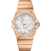 Constellation 38 mm, ouro rosa em ouro rosa - 123.55.38.21.52.001