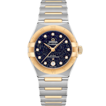 星座系列 29毫米, 不鏽鋼-黃金錶殼 於 不鏽鋼-黃金錶鏈 - 131.20.29.20.53.001