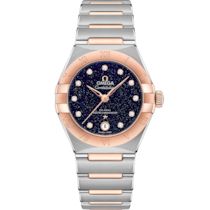 星座系列 29毫米, 不鏽鋼-Sedna™金錶殼 於 不鏽鋼-Sedna™金錶鏈 - 131.20.29.20.53.002