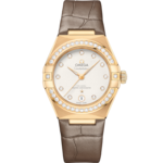 Constellation 29 mm, yellow gold on leather strap - 131.58.29.20.52.001