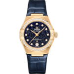星座系列 29毫米, 黃金錶殼 於 皮革錶帶 - 131.58.29.20.53.001