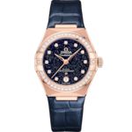 Constellation 29 mm, or Sedna™ sur bracelet en cuir - 131.58.29.20.53.003