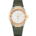 Constellation 39 mm, Steel - yellow gold on Leather strap - 131.23.39.20.02.002