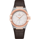 Constellation 39 mm, Steel - Sedna™ Gold on Leather strap - 131.23.39.20.52.001