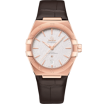 Constellation 39 mm, Sedna™ gold on leather strap - 131.53.39.20.02.001