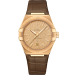 Constellation 39 mm, Yellow gold on Leather strap - 131.53.39.20.08.001
