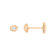 星座系列 耳環, 鑽石, 18K黃金 - EA01BB0100105