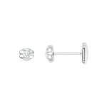 星座系列 耳環, 18K白金, 鑽石 - EA01BC0100105
