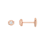 星座系列 耳環, 18K玫瑰金, 鑽石 - EA01BG0100105