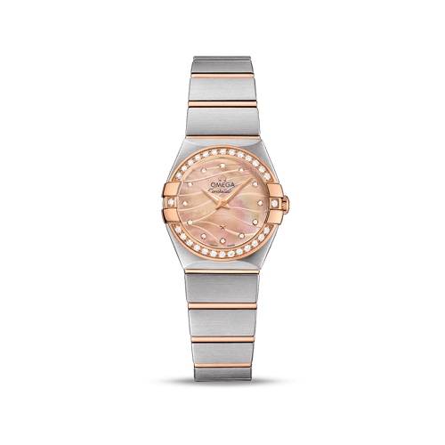 Constellation Red gold Diamonds Watch 123.25.24.60.57.002 | OMEGA US®