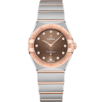 星座系列 28毫米, 不鏽鋼-Sedna™金錶殼 於 不鏽鋼-Sedna™金錶鏈 - 131.20.28.60.63.001