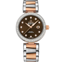 De Ville Ladymatic 34 mm, steel - red gold on steel - red gold - 425.25.34.20.63.001