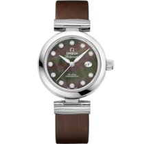 碟飛系列 Ladymatic系列 34毫米, 不鏽鋼錶殼 於 皮革錶帶 - 425.32.34.20.57.004