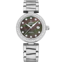 De Ville Ladymatic 34 mm, Stahl mit Stahlband - 425.35.34.20.57.004