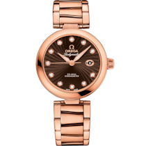 De Ville Ladymatic 34 mm, red gold on red gold - 425.60.34.20.63.001