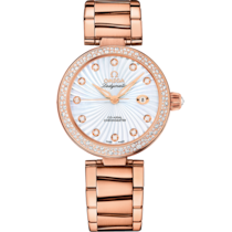 De Ville Ladymatic 34 mm, red gold on red gold - 425.65.34.20.55.001