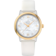 De Ville 32.7 mm, steel - yellow gold on leather strap - 424.22.33.20.55.002