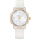 De Ville 32.7 mm, steel - yellow gold on leather strap - 424.27.33.20.55.002
