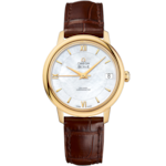 De Ville 32 mm, Yellow gold on Leather strap - 424.53.33.20.05.002