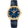 碟飛系列 32.7毫米, 黃金錶殼 於 皮革錶帶 - 424.53.33.20.53.002